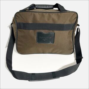 Dockers Double Compartment Carryon Travel Suitcase Bag Adjustable Shoulder Strap